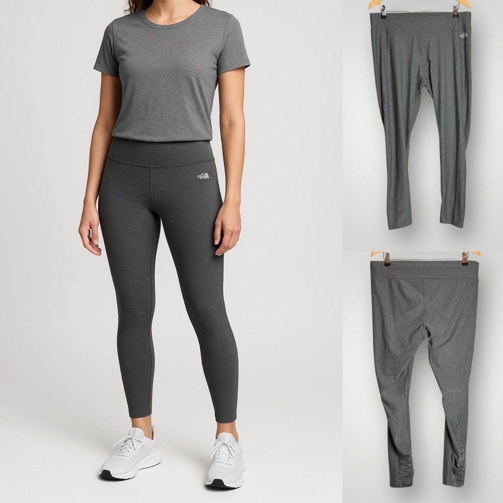 The North Face Leggings Size XL Ruched Back Leg 30” Inseam Internal Drawstring